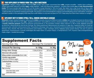 Hero.Lab Protein Blend + Collagen [750 грама, 25 Дози]