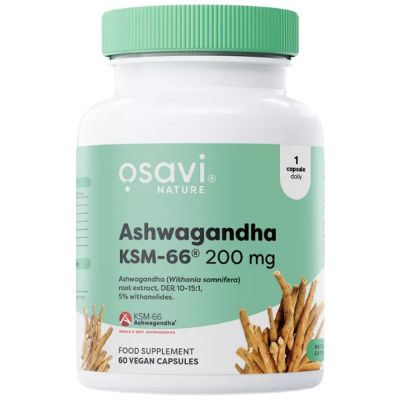 Osavi Ashwagandha KSM-66® 200 mg [60 капсули, 60 Дози]