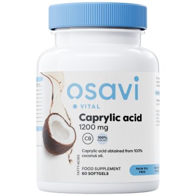 Osavi Caprylic Acid 1200 mg [60 Гел капсули, 30 Дози]