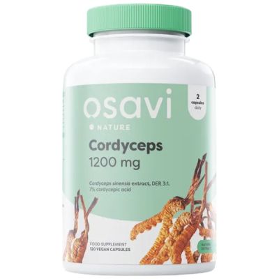 Osavi Cordyceps 1200 mg [120 капсули, 60 Дози]