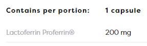 Osavi Lactoferrin 200 mg | Proferrin® [60 капсули, 60 Дози]