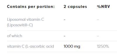 Osavi Liposomal Vitamin C 1000 mg [120 капсули, 60 Дози]