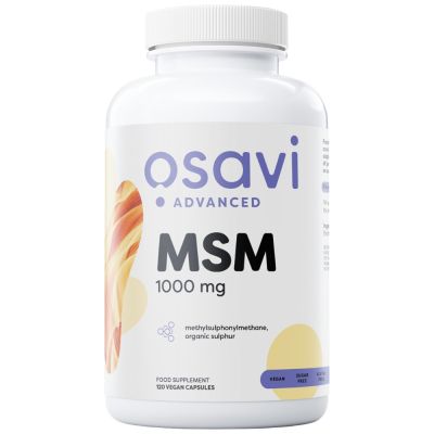 Osavi MSM 1000 mg [120 капсули, 60 Дози]
