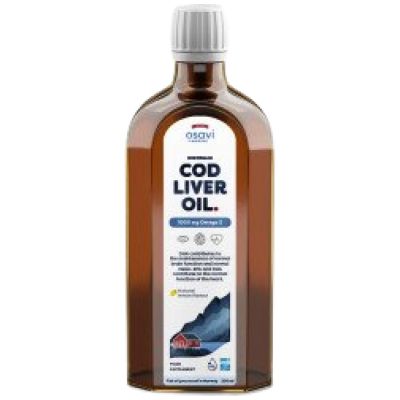 Osavi Norwegian Cod Liver Oil | Different Flavors Liquid Omega [250 мл, 50 Дози]