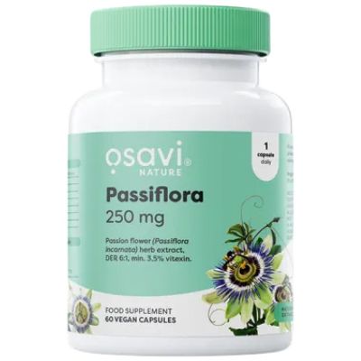 Osavi Passiflora 250 mg [60 капсули, 60 Дози]