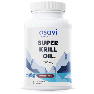Osavi Super Krill Oil 1180 mg [120 Гел капсули, 120 Дози]