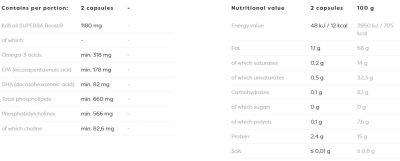 Osavi Super Krill Oil 1180 mg [60 Гел капсули, 60 Дози]