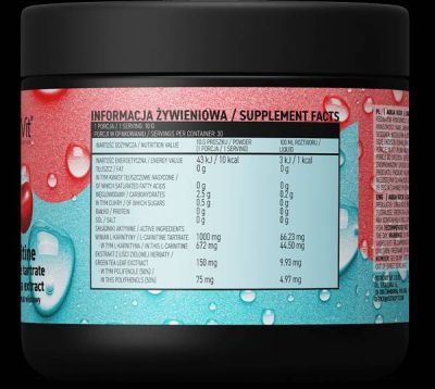 OstroVit Aqua Kick / Advanced Hydration with L-Carnitine & Green Tea [300 грама, 30 Дози]