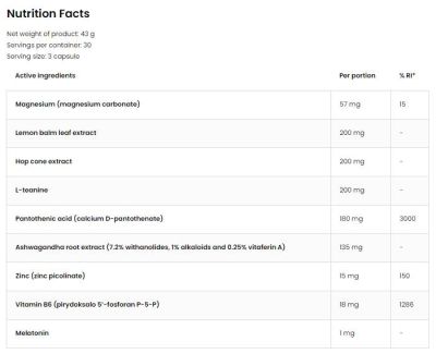 OstroVit Braintus Respawn / Gamer Series [90 капсули, 30 Дози]