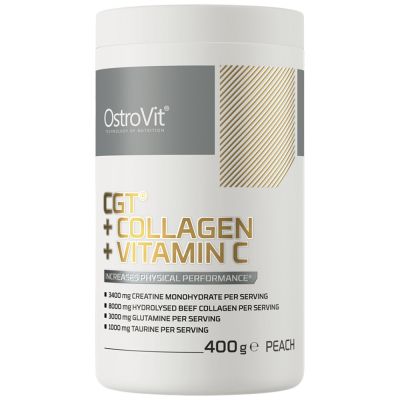 OstroVit CGT + Collagen + Vitamin C [400 грама, 20 Дози]
