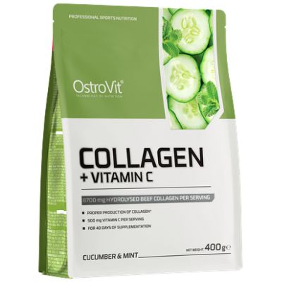 OstroVit Collagen + Vitamin C / Powder [400 грама, 40 Дози]