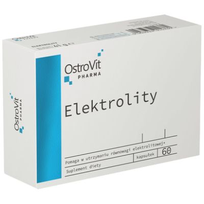 OstroVit Electrolytes Caps | Electrolyte Formula [60 капсули, 20 Дози]
