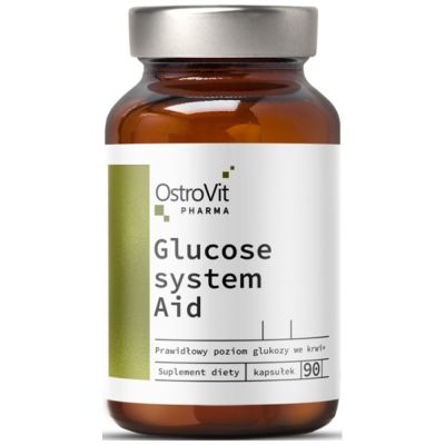 OstroVit Glucose System Aid | with Berberine, Alpha Lipoic Acid, Cinnamon & Mulberry [90 капсули, 30 Дози]