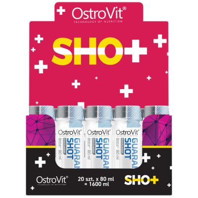 OstroVit Guarana Shot / with Ginseng [20 x 80 мл, 20 Дози]