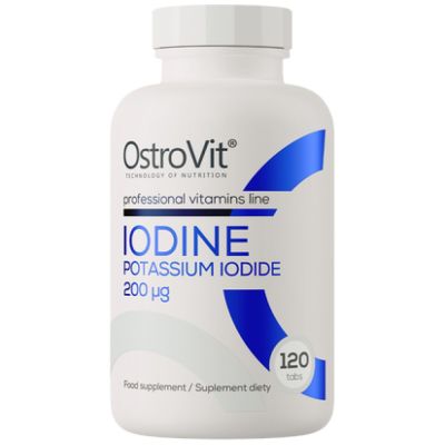 OstroVit Iodine 200 mcg | Potassium Iodide [120 Таблетки, 120 Дози]