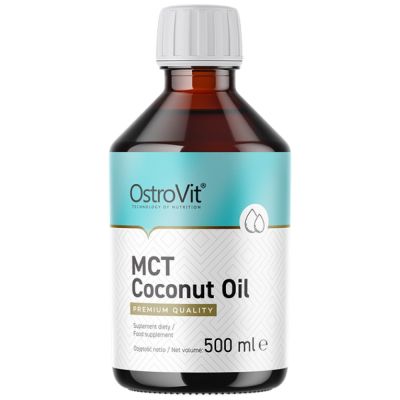 OstroVit MCT Coconut Oil | Premium Quality C8 + C10 [500 мл, 41 Дози]