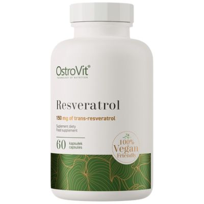 OstroVit Resveratrol 150 mg / Vege [60 капсули, 60 Дози]