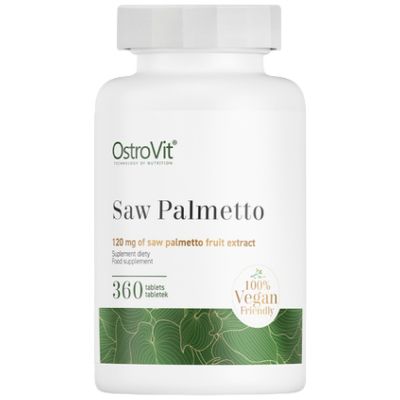 OstroVit Saw Palmetto Extract 120 mg | Vege [360 Таблетки]