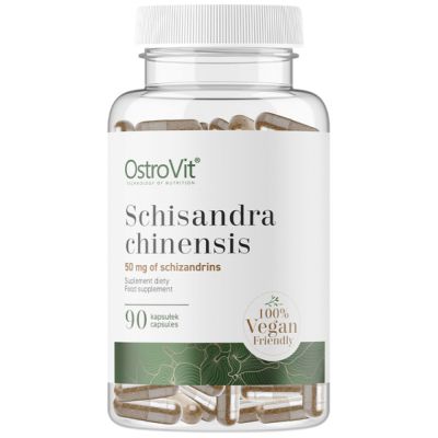 OstroVit Schisandra Chinensis 500 mg / Vege [90 капсули, 90 Дози]