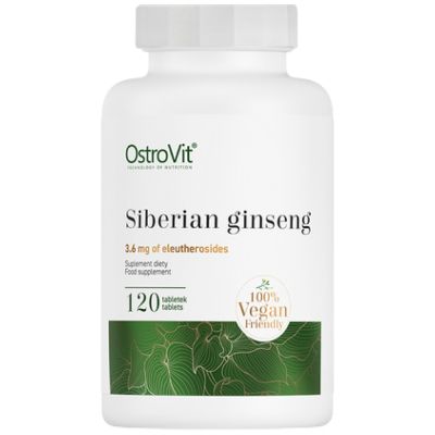 OstroVit Siberian Ginseng 300 mg [120 Таблетки, 120 Дози]
