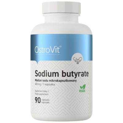 OstroVit Sodium Butyrate 600 mg [90 капсули, 90 Дози]