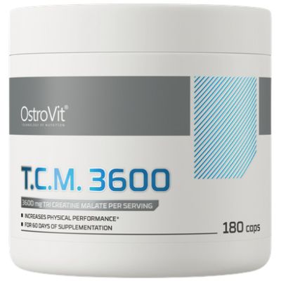 OstroVit Tri Creatine Malate / TCM 1200 mg [180 капсули, 45 Дози]