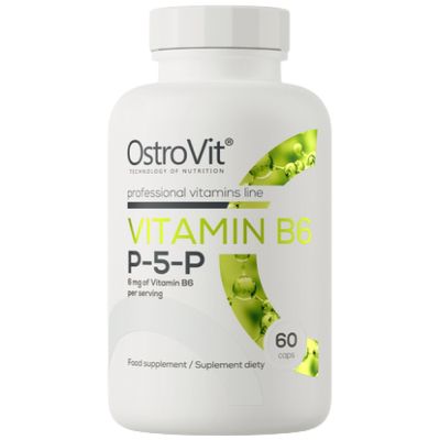 OstroVit Vitamin B6 | P-5-P 6 mg [60 капсули, 60 Дози]