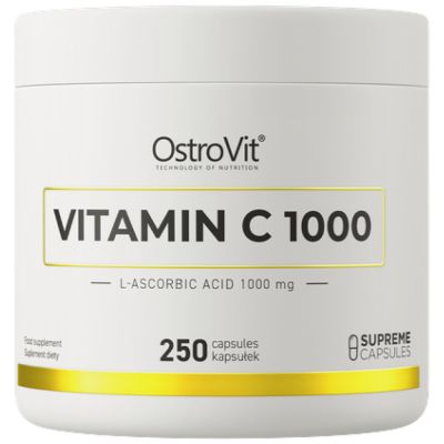 OstroVit Vitamin C 1000 mg [250 капсули, 250 Дози]