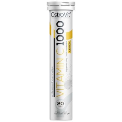 OstroVit Vitamin C 1000 mg / Effervescent [20 разтворими таблетки, 20 Дози]