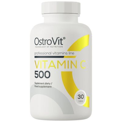 OstroVit Vitamin C 500 mg [30 Таблетки, 30 Дози]