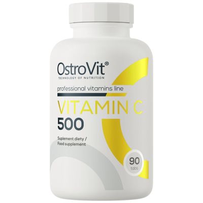 OstroVit Vitamin C 500 mg [90 Таблетки, 90 Дози]