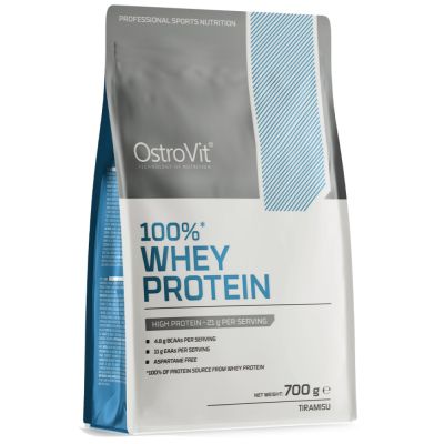 OstroVit Whey Protein | 100% Whey Protein Concentrate + Funnel Pillbox FREE [700 грама, 23 Дози]