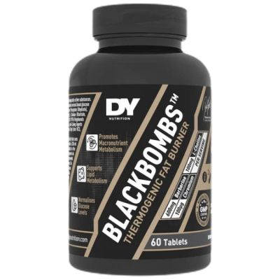 Dorian Yates Nutrition BlackBombs / Thermogenic Fat Burner [60 Таблетки, 30 Дози]