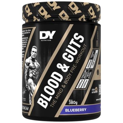 Dorian Yates Nutrition Blood & Guts | The Mind & Body Pre-Workout [380 грама, 20 Дози]