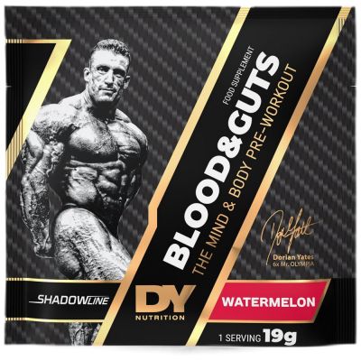 Dorian Yates Nutrition Blood And Guts Sachets / New Age of Pre-Workout [19 грама, 1 Доза]