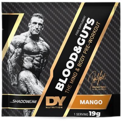 Dorian Yates Nutrition Blood And Guts Sachets / New Age of Pre-Workout [19 грама, 1 Доза]