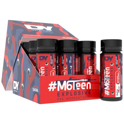 Dorian Yates Nutrition M6Teen Explosive / Pre-Workout Shot [12 x 60 мл]