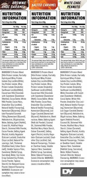 Dorian Yates Nutrition Yates Whey Protein Bar | No Sugar [60 грама]