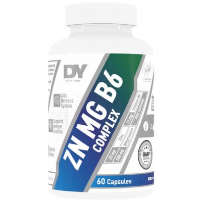 Dorian Yates Nutrition Zn Mg B6 | ZMA Complex [60 капсули, 30 Дози]