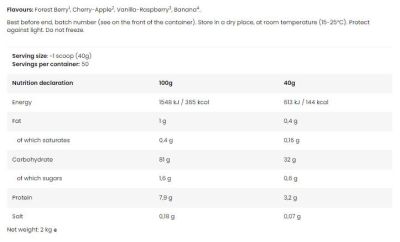 Kevin Levrone Anabolic Cream of Rice | Low Sugar Delicious Carb Meal [2000 грама, 50 Дози]