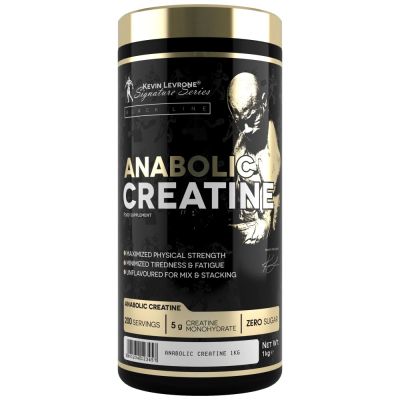 Kevin Levrone Anabolic Creatine | Creatine Monohydrate Powder [1000 грама, 200 Дози]