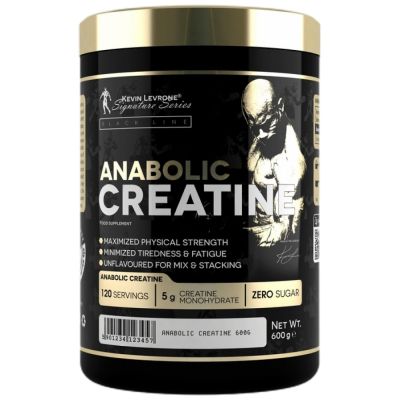 Kevin Levrone Anabolic Creatine | Creatine Monohydrate Powder [600 грама, 120 Дози]