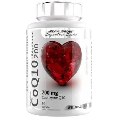 Kevin Levrone CoQ10 Ubiquinone 200 mg | Coenzyme Q10 [90 капсули, 90 Дози]