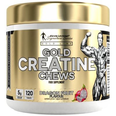 Kevin Levrone Gold Creatine Chews | Creatine Monohydrate [120 Дъвчащи таблетки, 24 Дози]