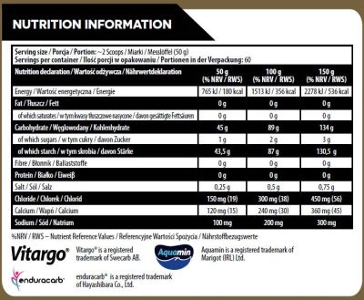 Kevin Levrone Gold Line / Gold Vitargo Carboloader [3000 грама, 60 Дози]