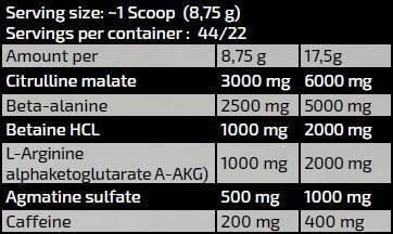 Kevin Levrone Gold Line / Maryland Muscle Machine / Pre-Workout Sample [17.5 грама, 2 Дози]