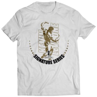 Kevin Levrone Kevin Levrone T-Shirt | White-Gold