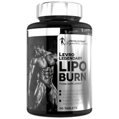 Kevin Levrone LevroLegendary Lipo Burn | 20 Active Ingredients Thermogenic Fat Burner [90 Таблетки, 30 Дози]
