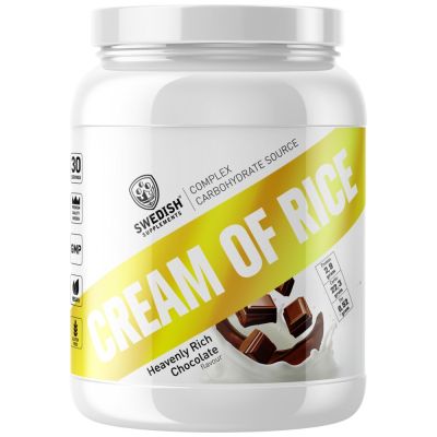 SWEDISH Supplements Cream of Rice | Complex Carbohydrate Source [1000 грама, 30 Дози]