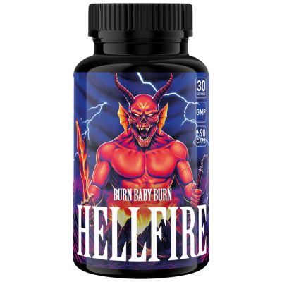 SWEDISH Supplements Hellfire | with Forskolin, Grains of Paradise & Green Tea [90 капсули, 30 Дози]